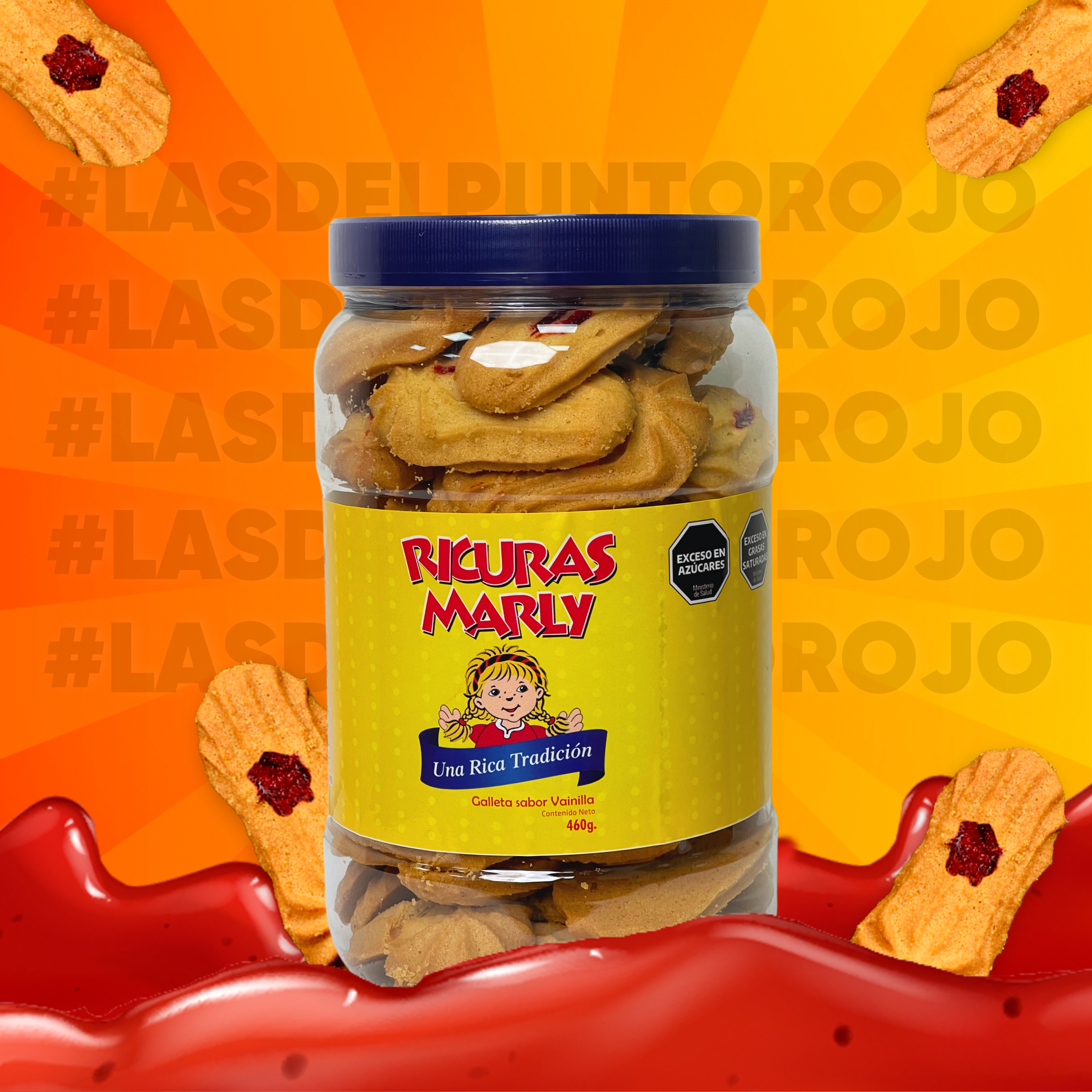 Tarro Mediano - Las del punto rojo