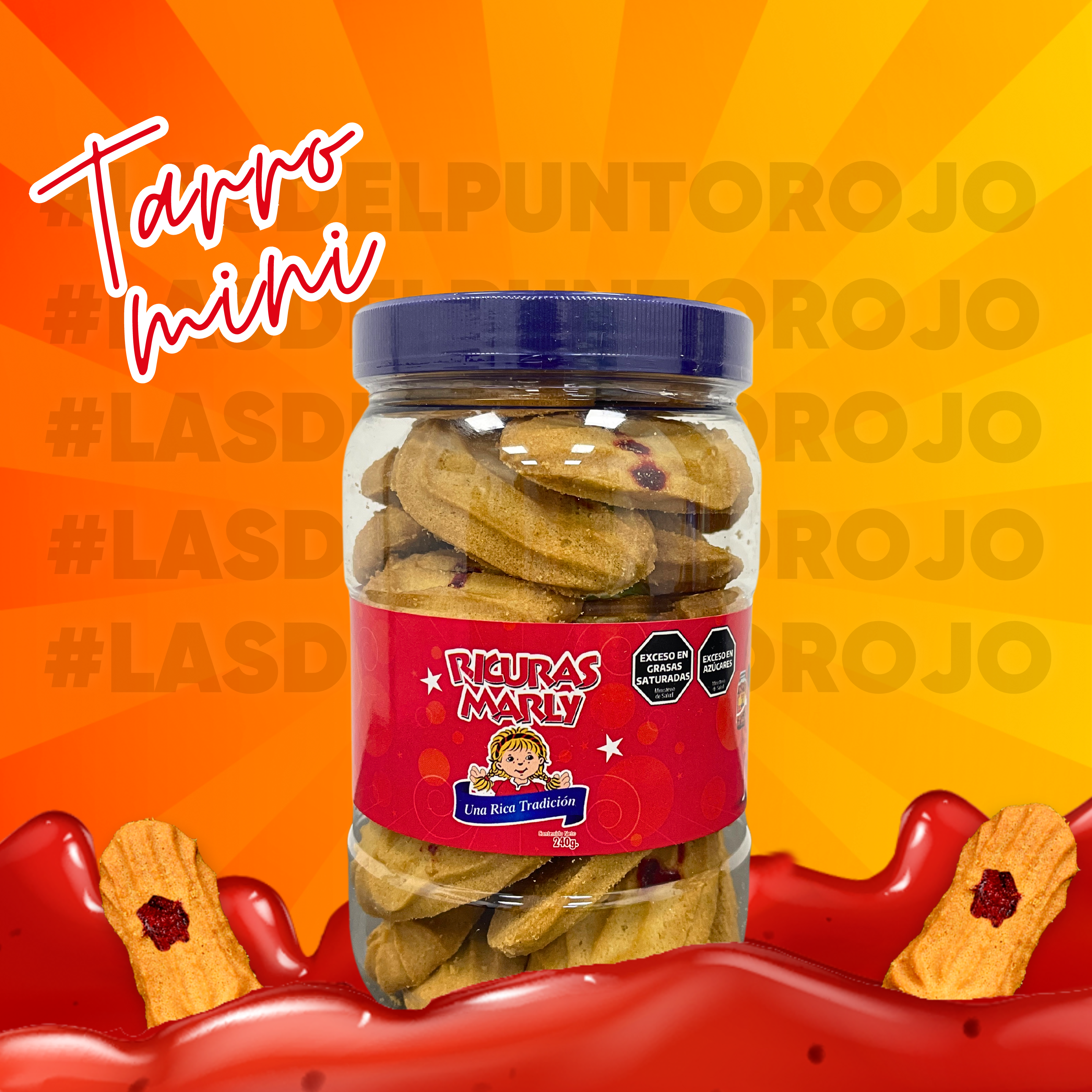 Tarro Mini Bajo en Azúcar - Las del punto rojo